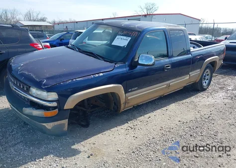 1999 Chevrolet Silverado 1500 Ls from USA, damaged, VIN 1GCEK19V1XE220264